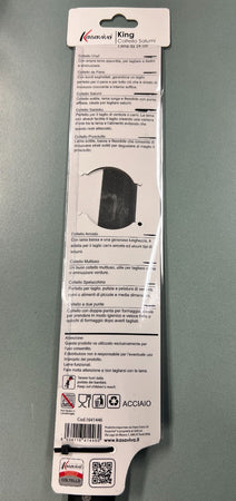 KASAVIVA COLTELLO IN ACCIAIO PER SALUMI 24