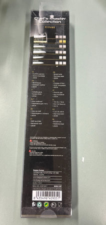 MASTER PRO - COLTELLO PANE IN ACCIAIO INOX 20CM