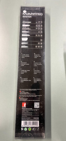 BERGNER MASTERPRO COLTELLO PANE ACCIAIO INOX 20 CM