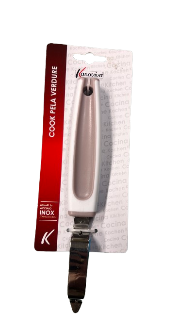 KASAVIVA COOK - PELAVERDURE IN ACCIAIO INOX