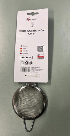 KASAVIVA COOK - COLINO INOX CM 8 IN ACCIAIO INOX