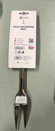 KASAVIVA COOK - FORCHETTONE IN ACCIAIO INOX