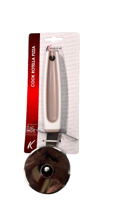 KASAVIVA COOK ROTELLA PIZZA IN ACCIAIO INOX