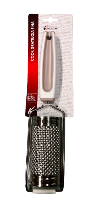 KASAVIVA COOK - GRATTUGIA FINA IN ACCIAIO INOX