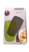 FACKELMANN - GRATTUGGIA PER ZENZERO CON CONTENITORE 18X10.5X6 CM