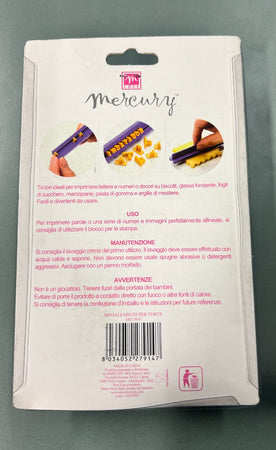 M CHEF - MINIALFABETO PER TORTE E BISCOTTI