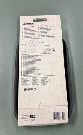 FACKELMANN CONTENITORE PORTA PRANZO IN SILICONE 1,2 LT