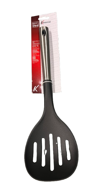 KASAVIVA - KITCHEN BLACK & STEEL SCHIUMAROLA