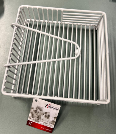 KASAVIVA WIRE PORTA TOVAGLIOLI METALLO 18x18x6 CM