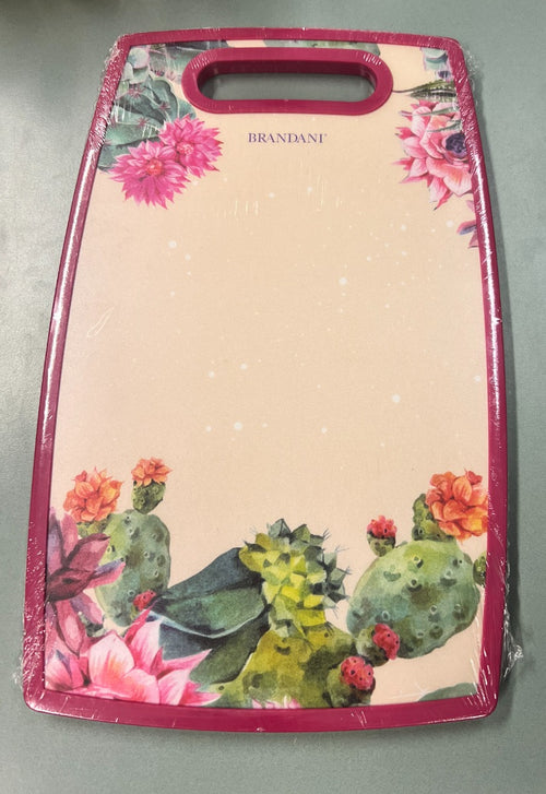 BRANDANI - TAGLIERE RETTANGOLARE 23x37 CM FLOREALE IN MATERIALE POLIPRIPILENO COMPOSITO