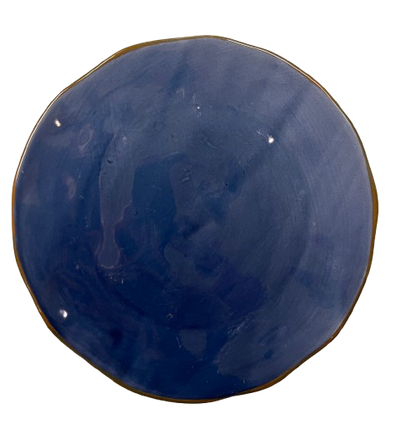 M HOME - PIATTO FRUTTA IN CERAMICA BLU CM 23