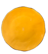 M HOME - PIATTO FRUTTA IN CERAMICA GIALLO CM 23