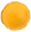M HOME - PIATTO PIANO IN CERAMICA GIALLO CM 30