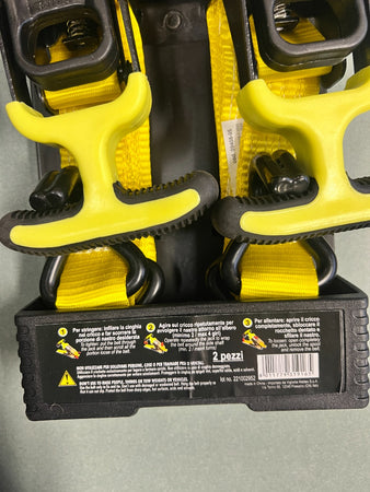 VIGOR - SET 2 CINGHIA PER ANCORAGGIO CON CRICCHETTO 32MM x 5 MT