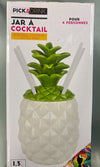 PICK&DRINK - COFANETTO A FORMA DI ANANAS PER COCKTAIL 1,3LT