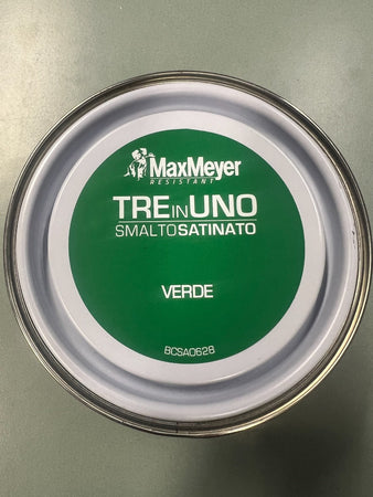 MAX MEYER - SMALTO ANTIRUGGINE 3 IN1 VERDE SATINATO 500ML