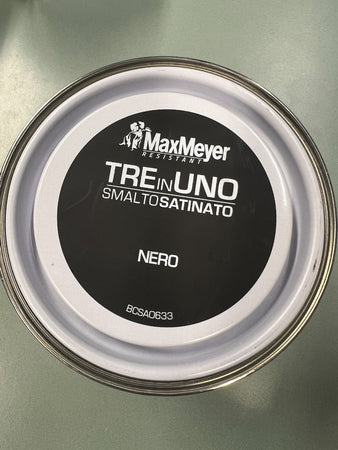 MAX MEYER - SMALTO ANTIRUGGINE 3 IN1 NEROSATINATO 500ML