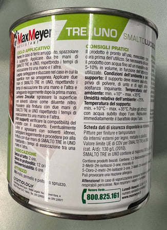 MAX MEYER - SMALTO ANTIRUGGINE 3 IN1 PANNA 500ML