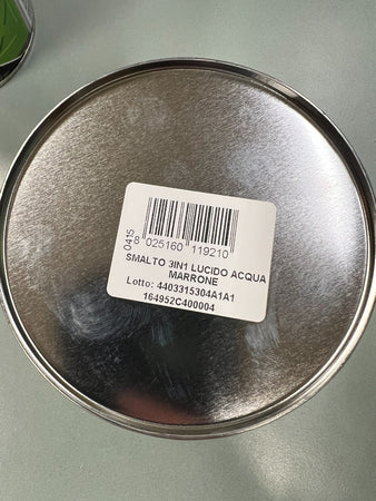 MAX MEYER - SMALTO ANTIRUGGINE 3 IN1 MARRONE LUCIDO 500ML