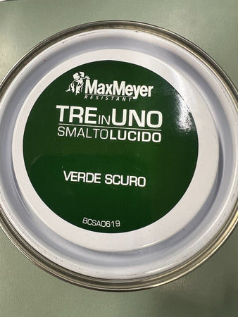 MAX MEYER - SMALTO ANTIRUGGINE 3 IN1 VERDE SCURO LUCIDO 500ML