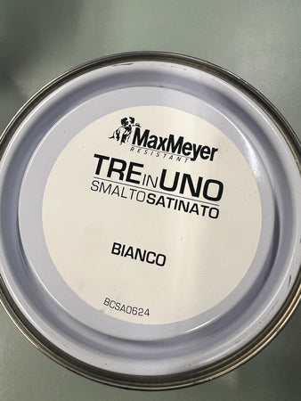 MAX MEYER - SMALTO ANTIRUGGINE 3 IN1 BIANCO SATINATO 500ML