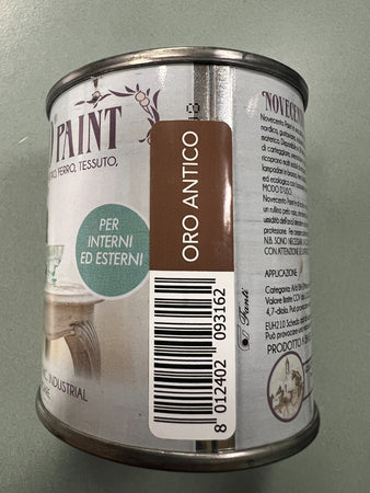 NOVECENTO PAINT - PITTURA GESSOSA ML 125 ORO ANTICO