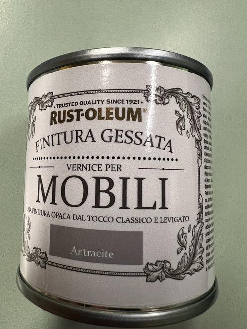 RUST-OLEUM - VERNICE LEGNO CHALKY ANTRACITE 0,125L