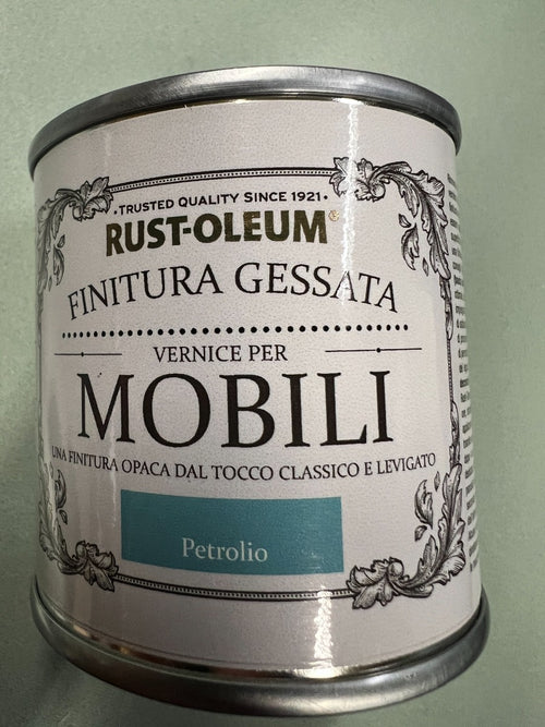 RUST-OLEUM - VERNICE LEGNO CHALKY CHALKY PETROLIO 0,125L