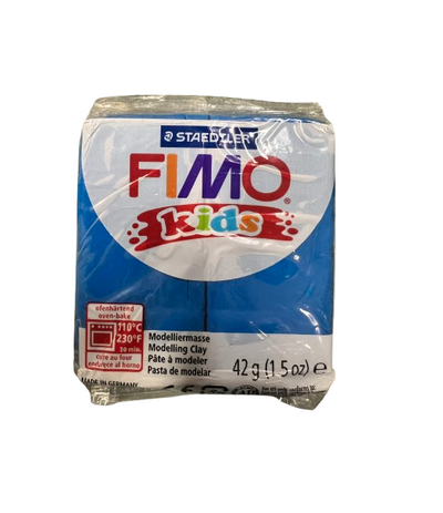 STAEDTLER - FIMO KIDS - 42gr - PASTA DA MODELLARE TERMOINDURENTE - COLORE BLU