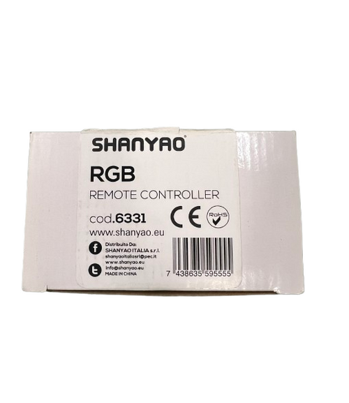 SHANYAO - RGB CONTROLLER P/STRIP COMP.TEL.20