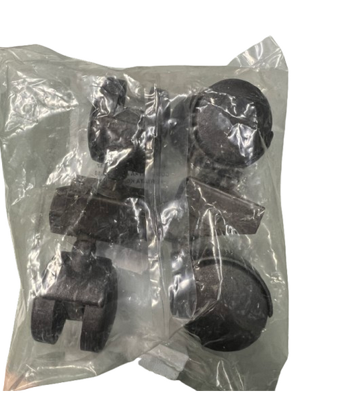 SACAR RUOTA NYLON PIASTRA A U mm.37 PIASTRA mm.43x28x20 CONF.PZ.4
