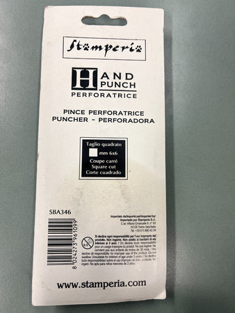 STAMPERIA - PINZA PERFORATRICE TG QUADR.0,6X0,6