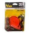 VIGOR - CINGHIE DOPPIE CON 2 GANCI 25MM x 4,5 MT
