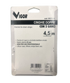 VIGOR - CINGHIE DOPPIE CON 2 GANCI 25MM x 4,5 MT