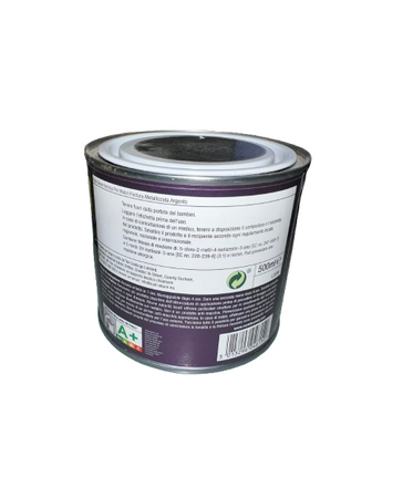 RUST-OLEUM VERNICE LEGNO CHALKYMETALLIZZATA COLORE ARGENTO 0,5L