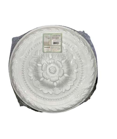 SAARPOR - DECORAZIONE PER ROSONE DA SOFFITTO AD14 DIAM. 30CM SP. 40 CM