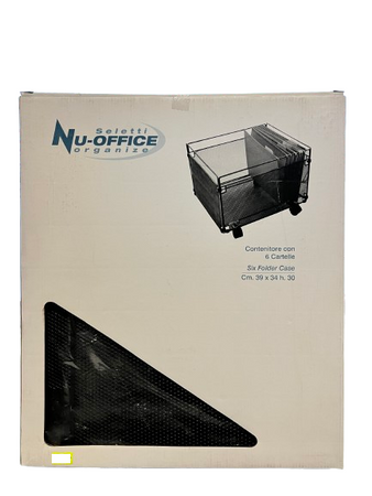 SELETTI - NU-OFFICE CONTENITORI +6 CART. NERO