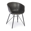 Sedia Warhol con gambe in acciaio verniciato a polvere epossidica, per arredo interno 59 x 54,5 x h 80 cm