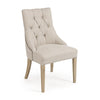 Sedia Cally con struttura in legno di quercia, per arredo interno 51 x 61 x h 90 cm