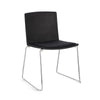Sedia Giulia con seduta in plastica, per arredo interno 43,5 x 50 x h 79 cm