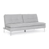 Divano letto Leon da 3 posti, con struttura in legno di eucalipto, 190 x 94 x 85 cm