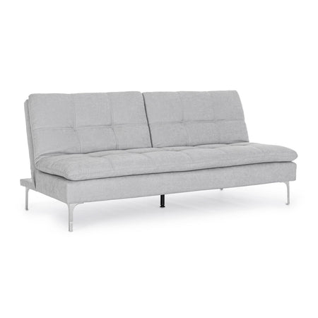 Divano letto "Leon" da 3 posti, con struttura in legno di eucalipto, 190 x 94 x 85 cm