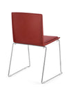 Sedia Giulia con seduta in plastica, per arredo interno 43,5 x 50 x h 79 cm