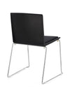 Sedia Giulia con seduta in plastica, per arredo interno 43,5 x 50 x h 79 cm