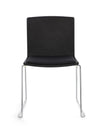Sedia Giulia con seduta in plastica, per arredo interno 43,5 x 50 x h 79 cm