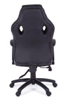Poltrona Spider da gaming ed ufficio ergonomica, con braccioli, schienale reclinabile e ruote