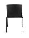 Sedia Giulia con seduta in plastica, per arredo interno 43,5 x 50 x h 79 cm