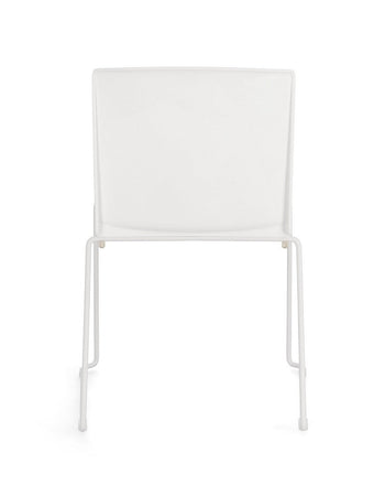 Sedia "Giulia" con seduta in plastica, per arredo interno 43,5 x 50 x h 79 cm