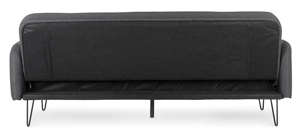 Divano letto "Bridjet" per interno con struttura in legno di eucalipto, 200 x 82 x 81 cm
