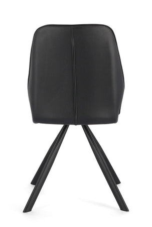 Sedia "Maxwell" con struttura in compensato, per arredo interno 44 x 62 x h 88 cm